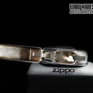 HIẾM - ZIPPO XƯA 1974 - VENETIAN - HOA VĂN Ý 6