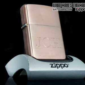 ZIPPO 2002 – SOLID COPPER – JCH