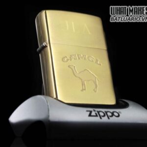 ZIPPO CHU NIÊN 1932 – 1992 – ĐỒNG NGUYÊN KHỐI – CAMEL – JLA