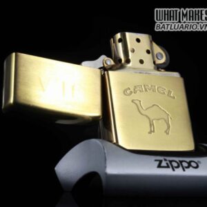 ZIPPO CHU NIÊN 1932 – 1992 – ĐỒNG NGUYÊN KHỐI – CAMEL – JLA 4