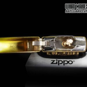 ZIPPO LA MÃ 1992 – ĐỒNG NGUYÊN KHỐI – MARLBORO LONGHORNS – JKW 3