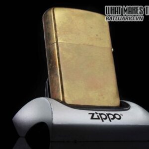 ZIPPO LA MÃ 1992 – ĐỒNG NGUYÊN KHỐI – MARLBORO LONGHORNS – JKW 4