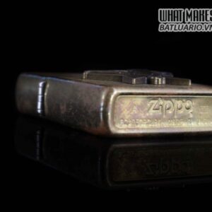 ZIPPO LA MÃ 1992 – ĐỒNG NGUYÊN KHỐI – MARLBORO LONGHORNS – JKW 5