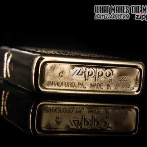 ZIPPO LA MÃ 1996 – MẠ VÀNG 22K – CAMEL GOLD PLATE 22K 7