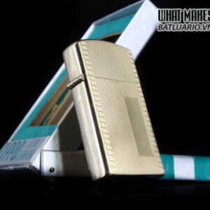 ZIPPO SLIM 1961 – 10K GOLD FILLED – BỌC VÀNG 10K