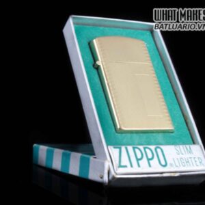 ZIPPO SLIM 1961 – 10K GOLD FILLED – BỌC VÀNG 10K 8