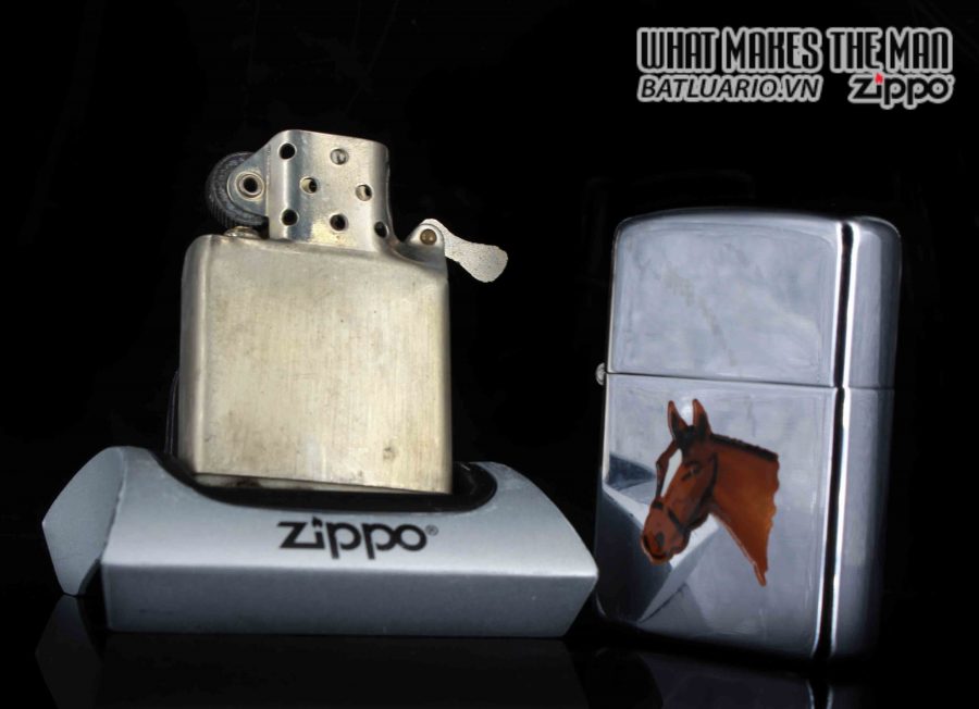 ZIPPO XƯA 1949 – 1950 – TOWN & COUNTRY – HORSE