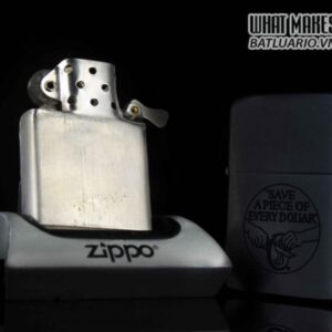 ZIPPO XƯA 1956 – SAVE A PIECE OF EVERY DOLLAR 3
