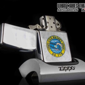 ZIPPO XƯA 1960 – TOWN & COUNTRY – USS MASSEY DD 778 1