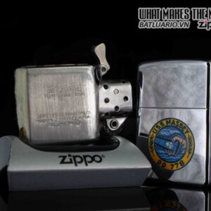 ZIPPO XƯA 1960 – TOWN & COUNTRY – USS MASSEY DD 778 3