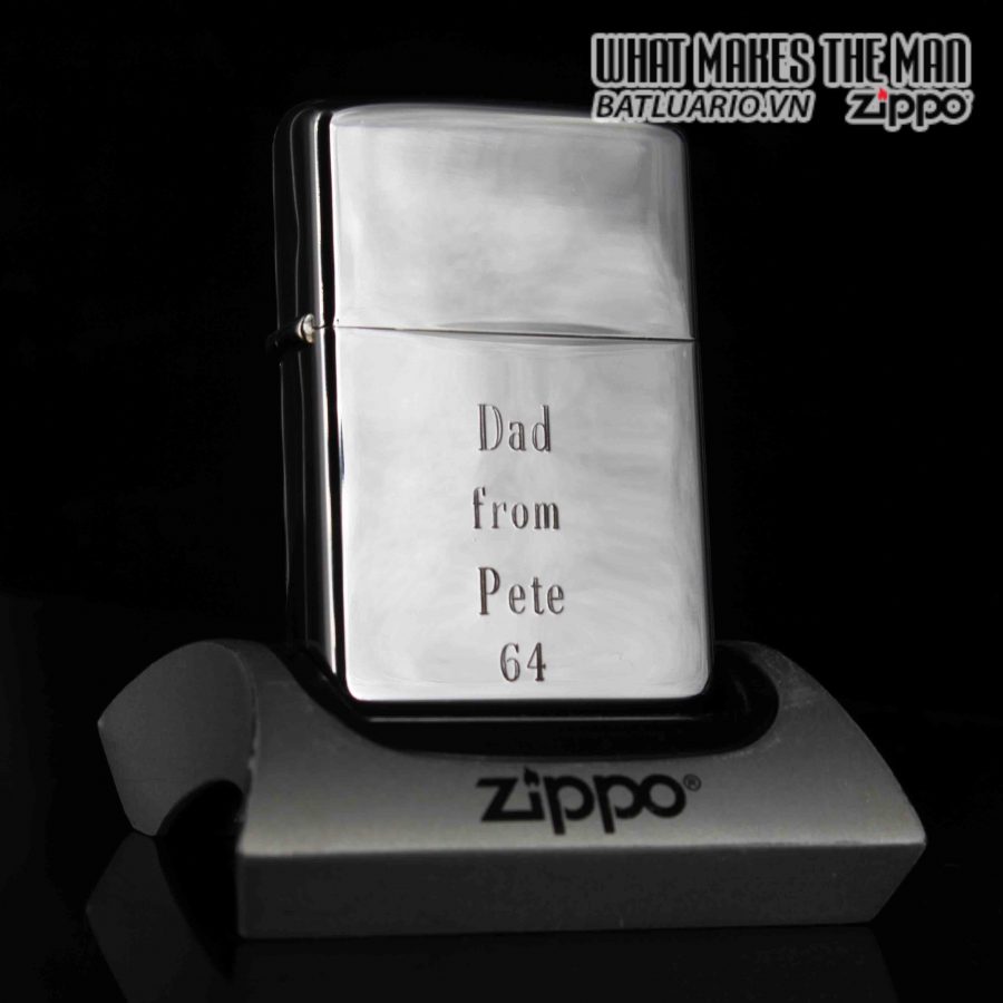 ZIPPO XƯA 1962 – DAD FROM PETE 64