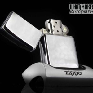 ZIPPO XƯA 1977 - PLAIN HIGH POLISHED - TRƠN 2 MẶT 12 ZIPPO XƯA 1977 – PLAIN HIGH POLISHED – TRƠN 2 MẶT 2