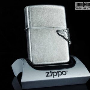 ZIPPO LA MÃ 1994 – ANTIQUE SILVER – CAMEL