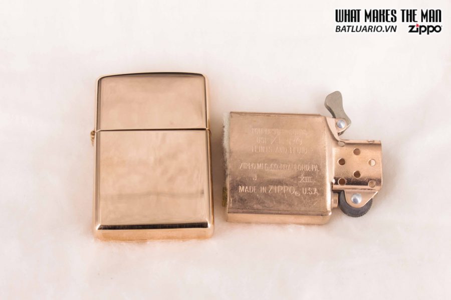 ZIPPO LA MÃ 1997 - ROSE GOLD – MẠ VÀNG HỒNG 2 ZIPPO LA MÃ 1997 - ROSE GOLD – MẠ VÀNG HỒNG 2