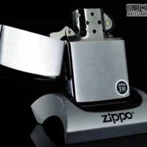ZIPPO XƯA 1965 – BRUSHED CHROME – PLAIN – TRƠN 2 MẶT 8