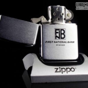 ZIPPO XƯA 1971 - FIRST NATIONAL BANK OF NEVADA 1