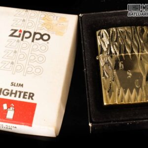 ZIPPO XƯA 1977 - GOLD PLATE GOLDEN ELEGANCE - MẠ VÀNG 22K 2