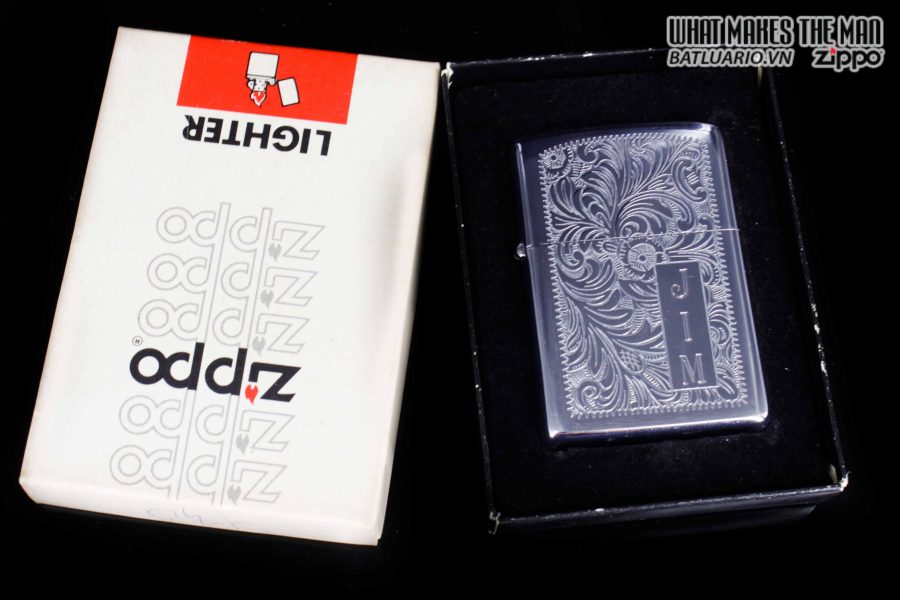 ZIPPO XƯA 1978 – VENETIAN – HOA VĂN Ý - JIM 8 ZIPPO XƯA 1978 – VENETIAN – HOA VĂN Ý – JIM 2
