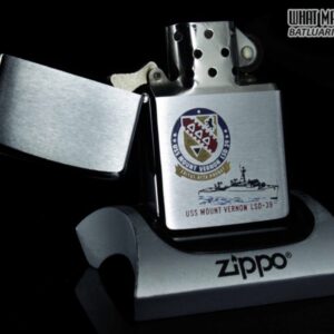 ZIPPO XƯA 1981 – USS MOUNT VERNON LSD 39 1