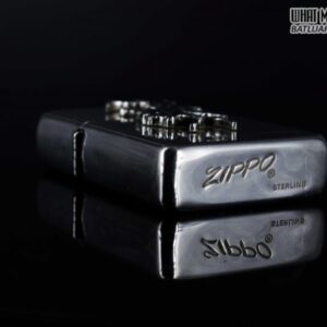 HIẾM - ZIPPO LA MÃ 1990 - RODEO MARLBORO - STERLING SILVER - LIMITED / 3000 5
