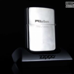 HIẾM - ZIPPO LA MÃ 1990 - RODEO MARLBORO - STERLING SILVER - LIMITED / 3000 7