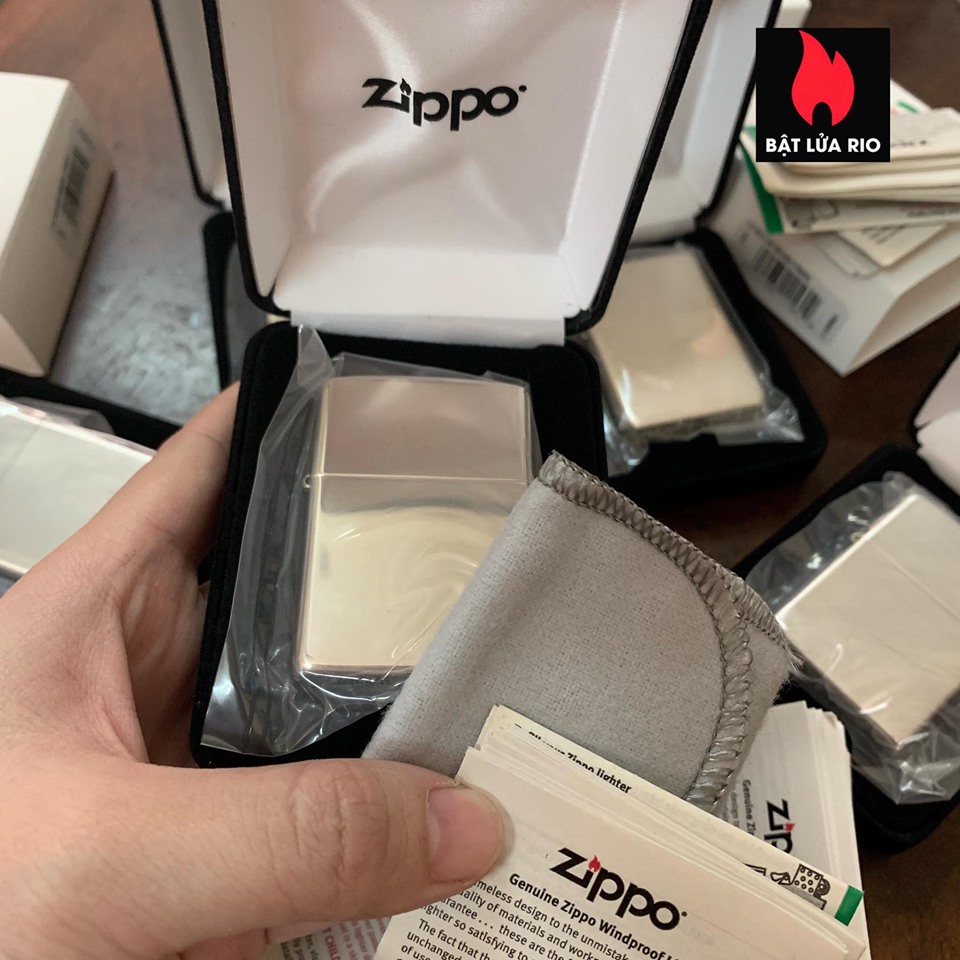 Zippo 15 - Zippo High Polish Sterling Silver 8