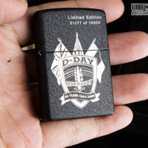 ZIPPO 2009 – SANDS OF NORMANDY – D-DAY 65TH ANNIVERSARY COMMEMORATIVE LIGHTER