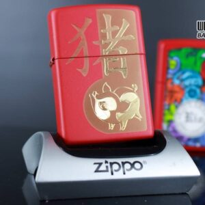 Zippo 29661 - Zippo Chinese Year of the Pig Red Matte 8