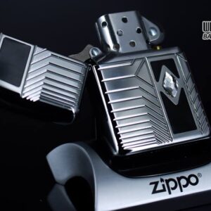 Zippo 29669 - Zippo Armor Deep Carve and Crystal High Polish Chrome 8