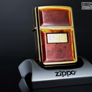 ZIPPO LA MÃ 1990 - GOLDEN TORTOISE – MẠ VÀNG 22K