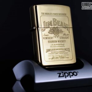 ZIPPO LA MÃ 1995 – ĐỒNG NGUYÊN KHỐI – JIM BEAM