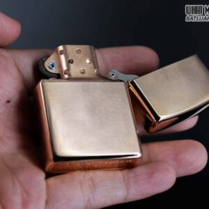 ZIPPO LA MÃ 1997 – ROSE GOLD – VALENTINE’S DAY – MẠ VÀNG HỒNG 9
