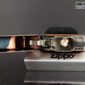 ZIPPO LA MÃ 1998 – ANTIQUE COPPER – MẠ ĐỒNG ĐỎ GIẢ CỔ 9