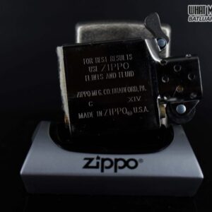 ZIPPO LA MÃ 1998 – ANTIQUE SILVER – MẠ BẠC GIẢ CỔ – AMERICA’S CUP 3