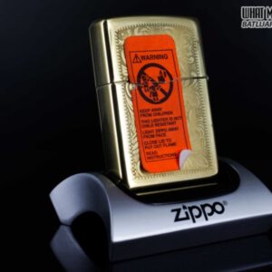 ZIPPO LA MÃ 1998 – VENETIAN – ĐỒNG NGUYÊN KHỐI – HOA VĂN Ý 3