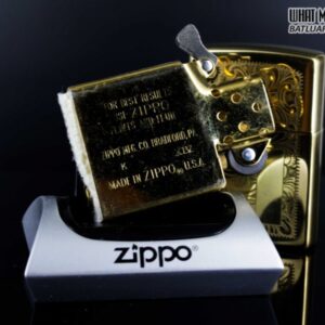 ZIPPO LA MÃ 1998 – VENETIAN – ĐỒNG NGUYÊN KHỐI – HOA VĂN Ý 6