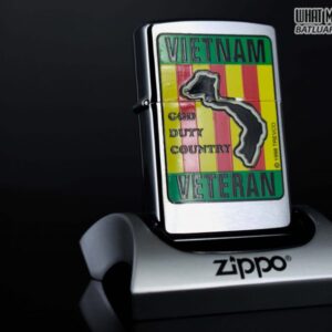ZIPPO LA MÃ 1998 – VIETNAM VETERAN