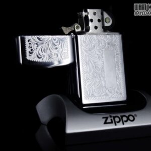 ZIPPO SLIM 1979 – VENETIAN – HOA VĂN Ý 1