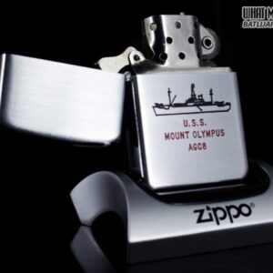ZIPPO XƯA 1951 - 1952 - USS MOUNT OLYMPUS AGC 8 1