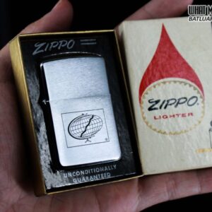 ZIPPO XƯA 1968 - HỌA TIẾT HÌNH ĐỊA CẦU 1