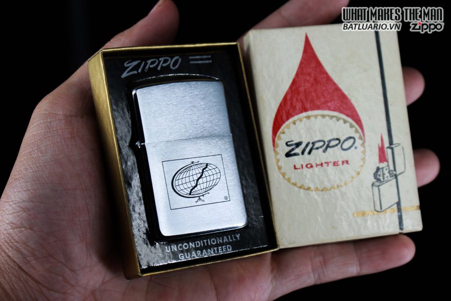 ZIPPO XƯA 1968 - HỌA TIẾT HÌNH ĐỊA CẦU 1 ZIPPO XƯA 1968 - HỌA TIẾT HÌNH ĐỊA CẦU 1