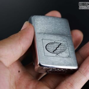ZIPPO XƯA 1968 - HỌA TIẾT HÌNH ĐỊA CẦU 5
