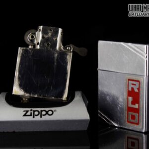 HIẾM - ZIPPO XƯA 1936 – METALIQUE – BẢN LỀ 4 CHẤU – RUỘT PITTON 14 LỖ 2