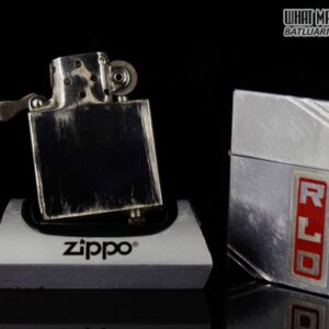 HIẾM - ZIPPO XƯA 1936 – METALIQUE – BẢN LỀ 4 CHẤU – RUỘT PITTON 14 LỖ 3