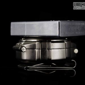 HIẾM - ZIPPO XƯA 1936 – METALIQUE – BẢN LỀ 4 CHẤU – RUỘT PITTON 14 LỖ 4