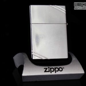 HIẾM - ZIPPO XƯA 1936 – METALIQUE – BẢN LỀ 4 CHẤU – RUỘT PITTON 14 LỖ 6