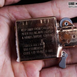 ZIPPO LA MÃ 1997 – REPLICA 1937 – MẠ VÀNG HỒNG – ROSE GOLD 2