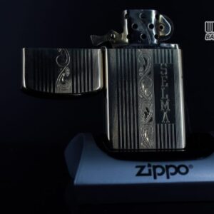 ZIPPO SLIM 1957 – 10K GOLD FILLED – BỌC VÀNG 10K – COBRA HEAD 8