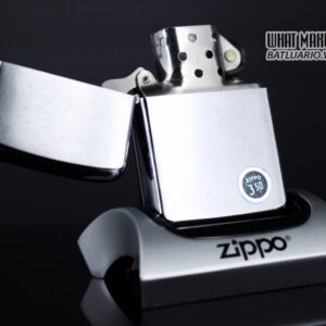 ZIPPO XƯA 1967 – BRUSHED CHROME – PLAIN – TRƠN 2 MẶT 8