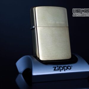 ZIPPO CHU NIÊN 1932 – 1985 – ĐỒNG NGUYÊN KHỐI – TRƠN 2 MẶT